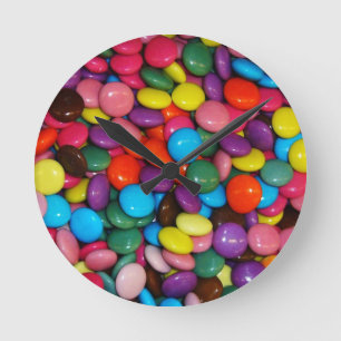 Colourful Candy Wall Clock