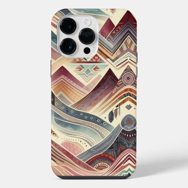 Colourful Canyons iPhone Case (Back)