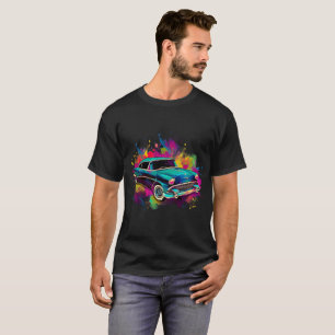Colourful Car Art T-Shirt