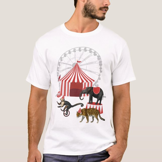 Colourful Carnival Festival Theme Animals Big Top (Front)