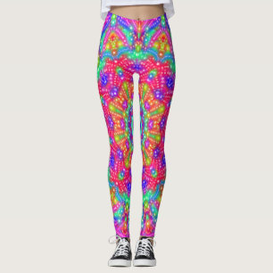 Colourful Carnival Lights Leggings