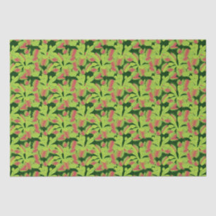 Colourful Carnivorous Venus Flytraps Tissue Paper
