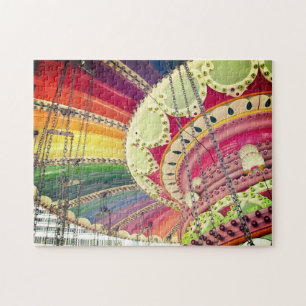 Colourful Carousel Jigsaw Puzzle