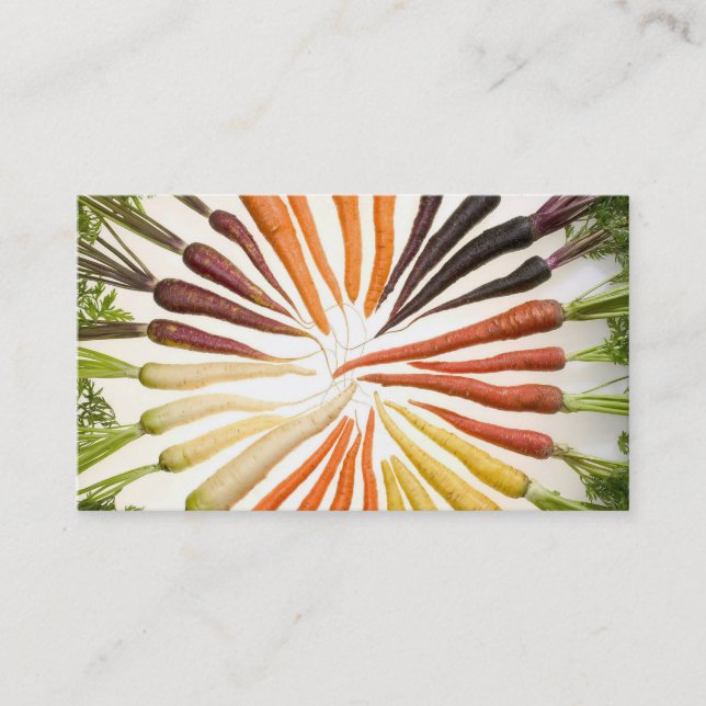 Colourful Carrots Business Card (Front)