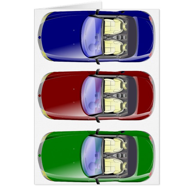 Colourful cars (Front)