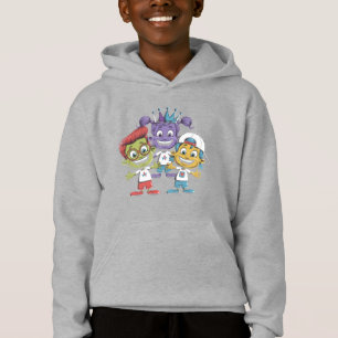 Colourful Cartoon Kids with Playful Expressions