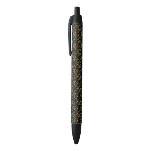 Colourful Casino Icons    Black Ink Pen