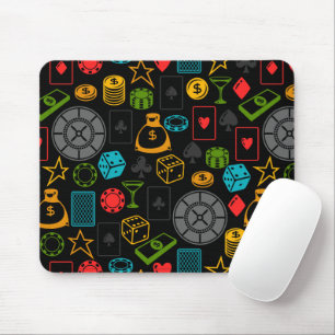 Colourful Casino Icons     Mouse Pad