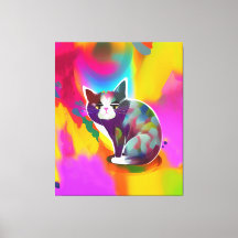 Colourful Cat