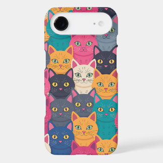 Colourful Cat Crowd