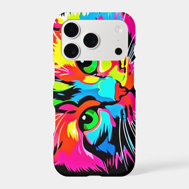 Colourful Cat Design (Back)