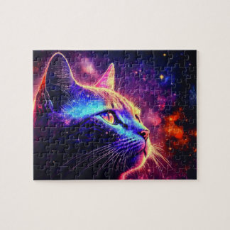 Colourful Cat Jigsaw Puzzle