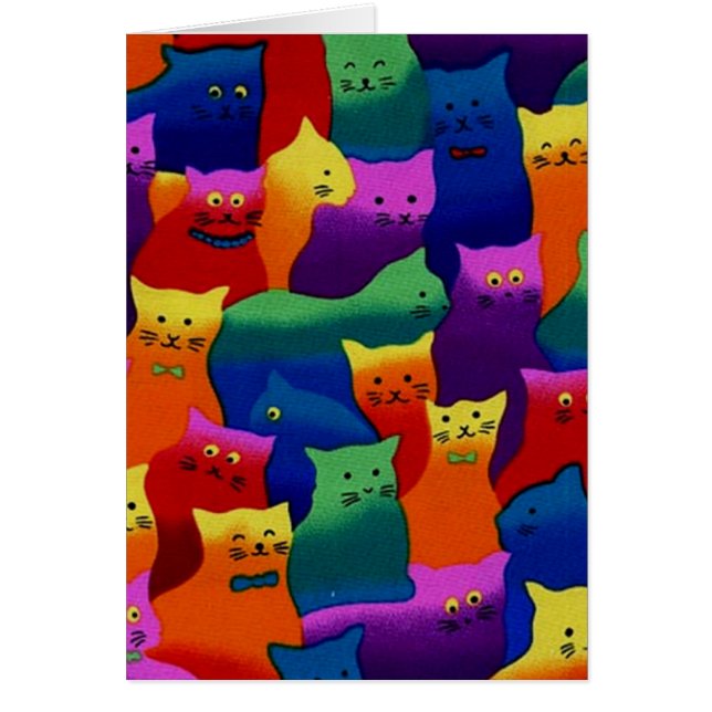 Colourful Cats (Front)