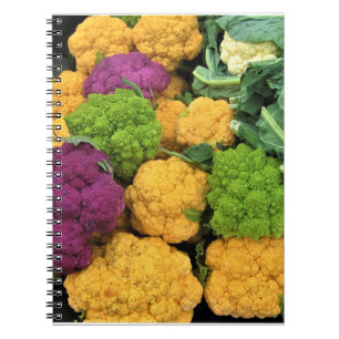 Colourful Cauliflower, Autumn Decor Notebook