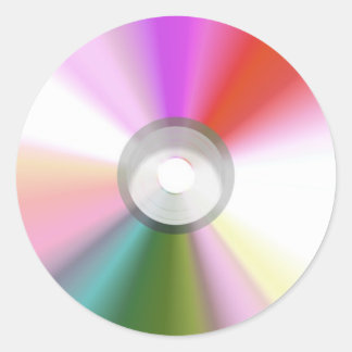Colourful CD Sticker