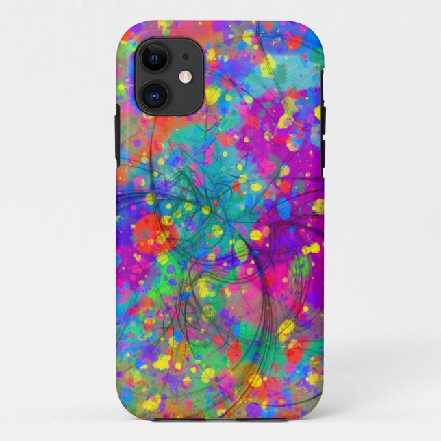 Colourful Celebration Case-Mate iPhone Case (Back)