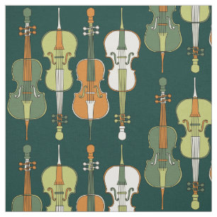 Colourful Cello Pattern Fabric