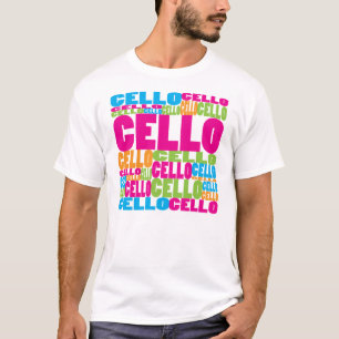 Colourful Cello T-Shirt