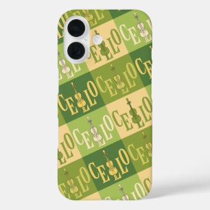 Colourful Cellos Pattern  iPhone 16 Case