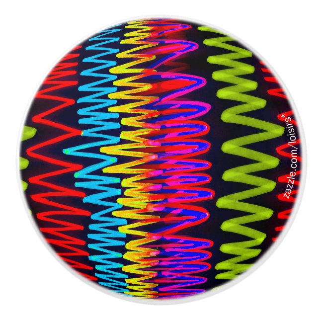 Colourful Ceramic Pull (Front)