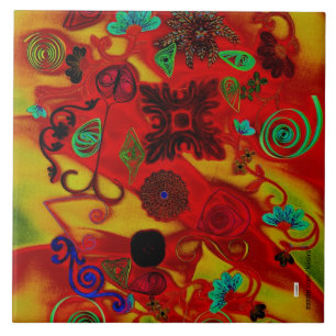 Colourful Ceramic Tile