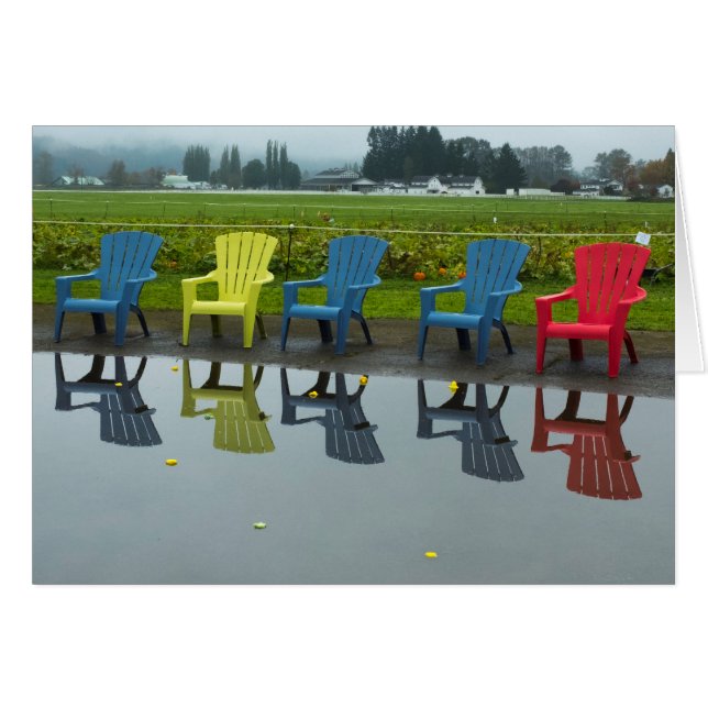 Colourful chairs (Front Horizontal)