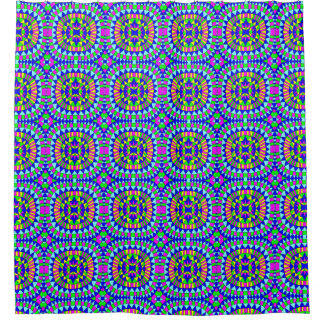 Colourful Chaos 12 Shower Curtain