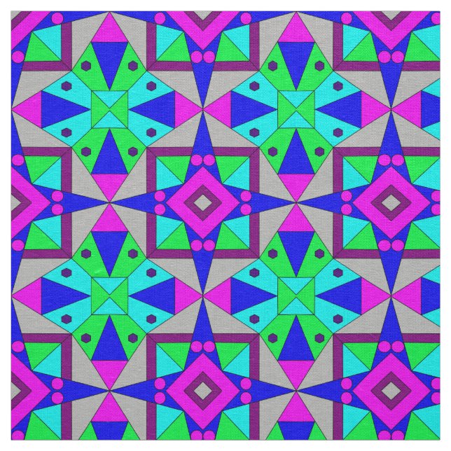 Colourful Chaos 36 Fabric (Swatch)