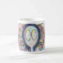 Colourful Character #freakingout Coffee Mug