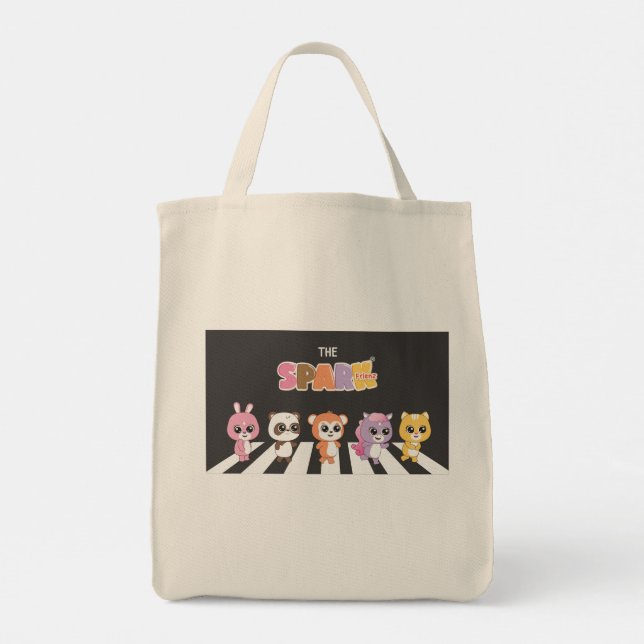 Colourful Characters Tote Bag (Back)