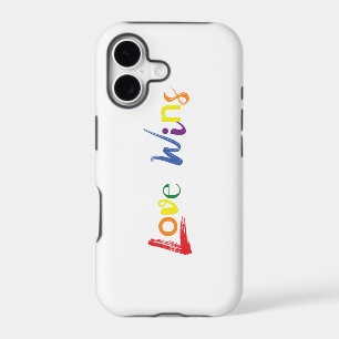 Colourful, cheerful, creative design of Love Wins