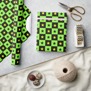 Colourful Cheerful Vintage Artistic Daddy Birthday Wrapping Paper