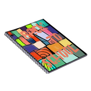 Colourful, Cheerful, Welcoming, Bright Notebook