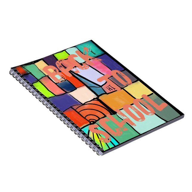 Colourful, Cheerful, Welcoming, Bright Notebook (Right Side)