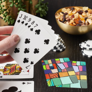 Colourful, Cheerful, Welcoming, Bright Playing Cards