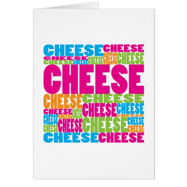Colourful Cheese (Front)