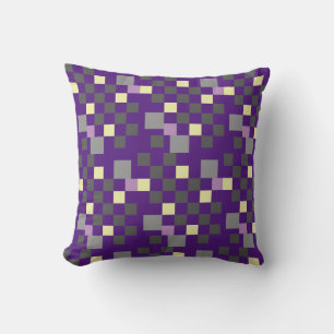 Colourful Chequerboard Cushion