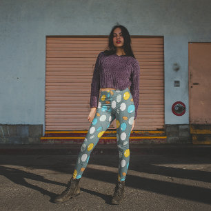 colourful cherries leggings