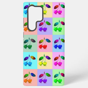 Colourful Cherries - Pop Art Samsung Galaxy Case