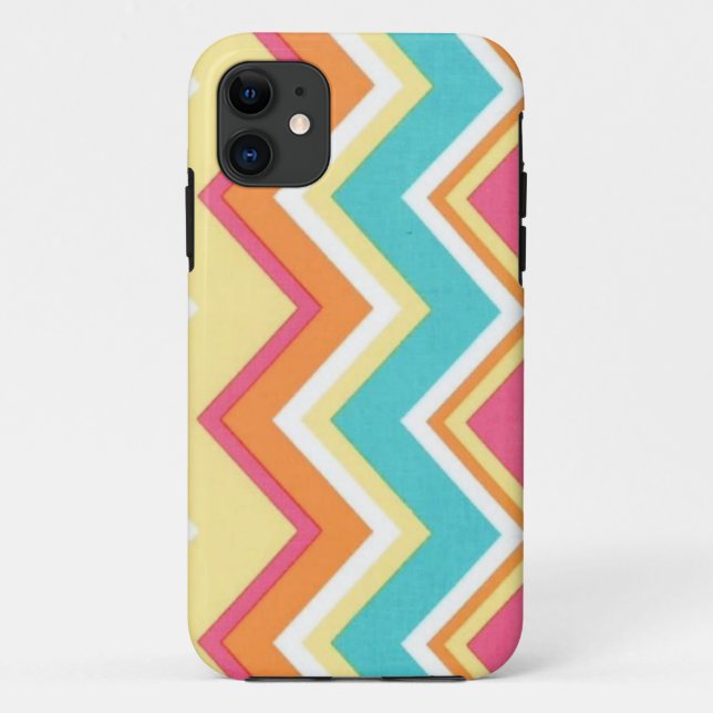 Colourful Chevron iPhone 5 Case (Back)