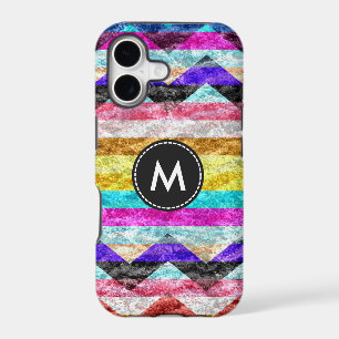 Colourful Chevron Stripes Vintage
