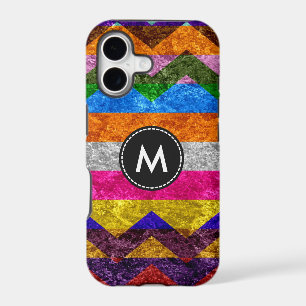 Colourful Chevron Stripes Vintage #7