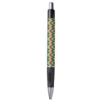 Colourful Chevron Zigzag Pattern Faux Glitter Look