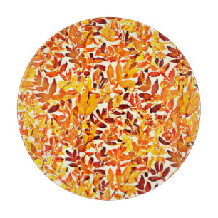 Colourful Chic Chroma Canopy Stylish Foliage Cutting Board