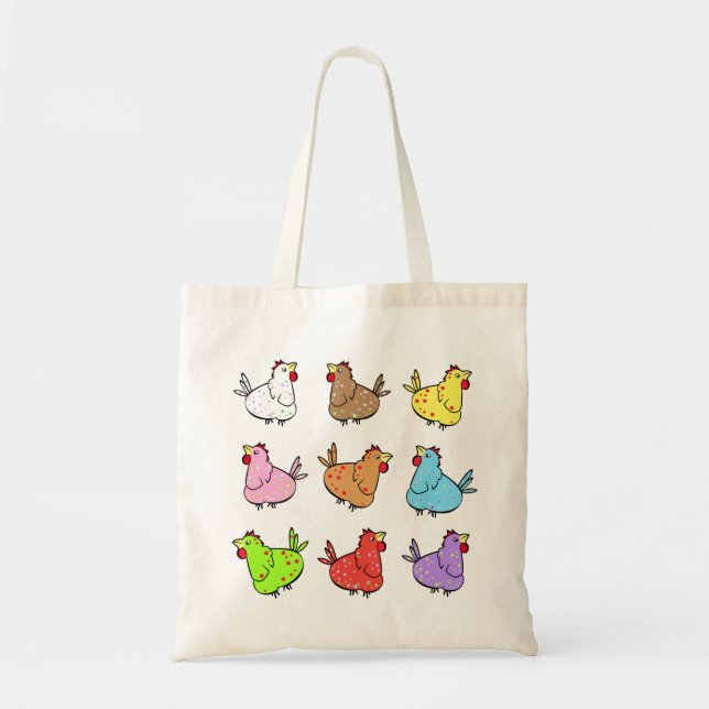 Colourful Chicken Bag (Front)