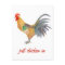 Colourful Chicken Watercolor Funny  