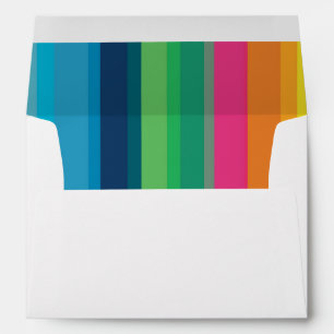 Colourful Children's Birthday Party Envelope