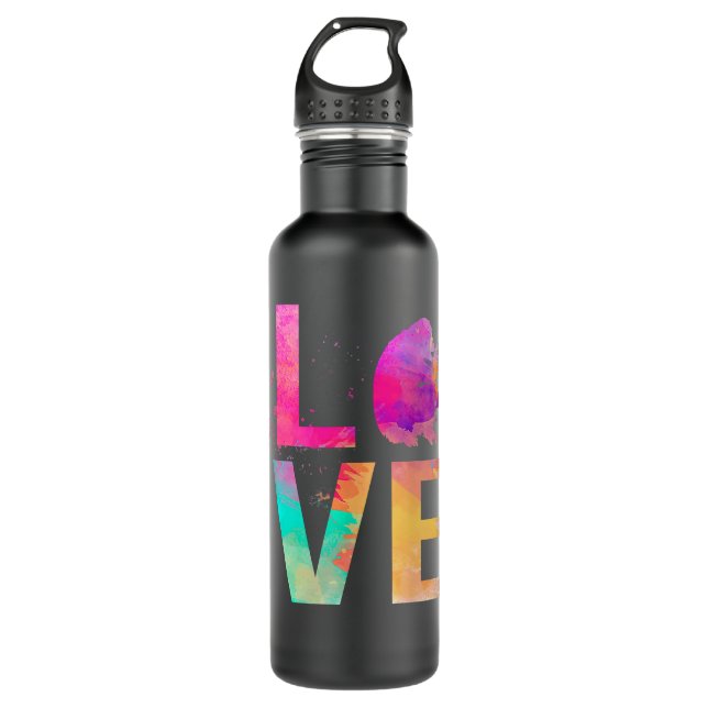 Colourful Chimpanzee Mum Gifts Chimpanzee 710 Ml Water Bottle (Front)
