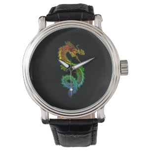 Colourful Chinese Dragon Watch