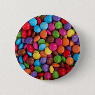 Colourful Chocolate Candy 6 Cm Round Badge